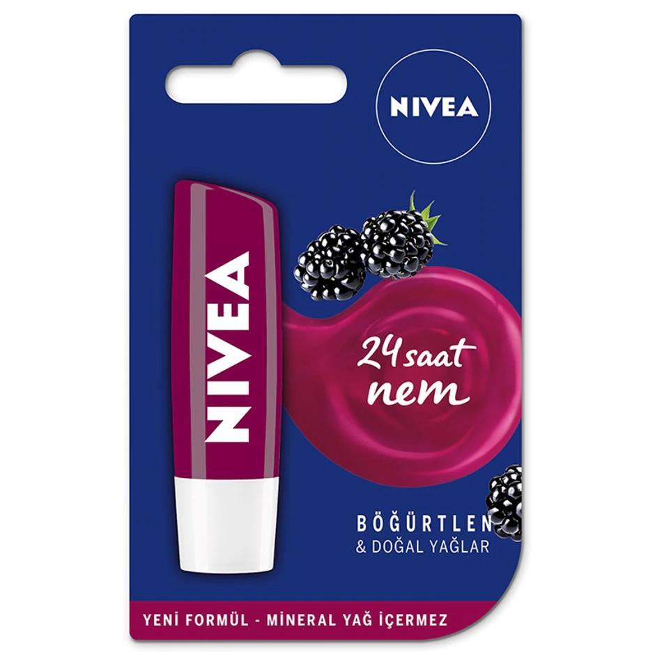 Nivea Böğürtlen Dudak Bakım Kremi 4,8 gr