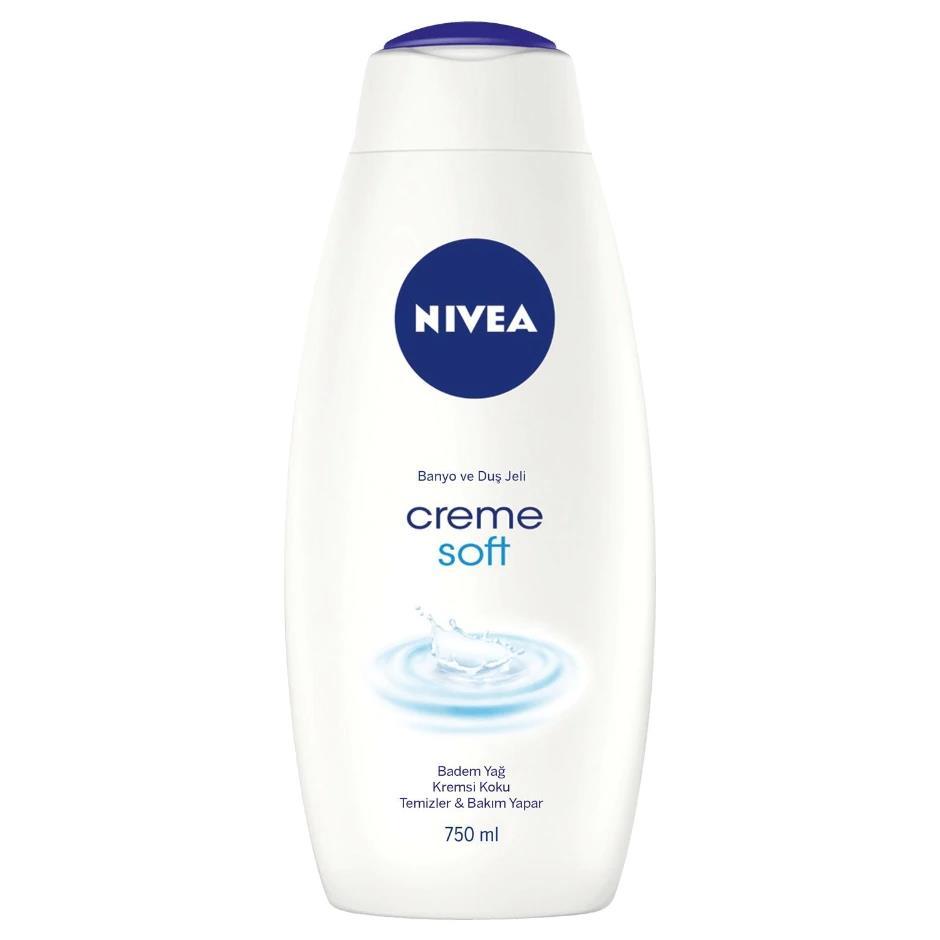 Nivea Creme Soft Kremsi Dokunuş Kadın Duş Jeli 750 ml