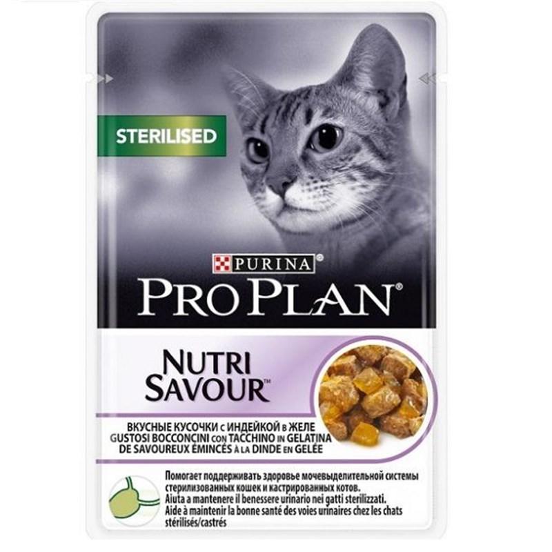 ProPlan Steril Hindili Kısırlaştırılmış Pouch Kedi Konservesi 85 Gr