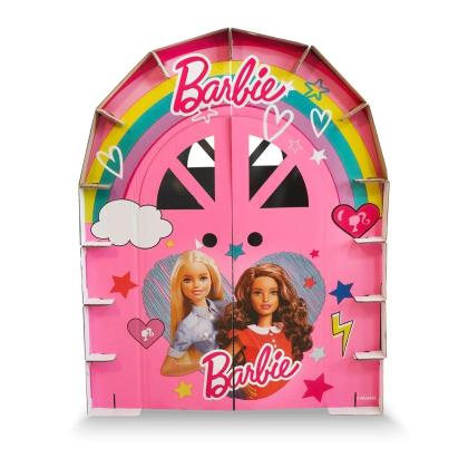 Barbie Karton Oyun Evi